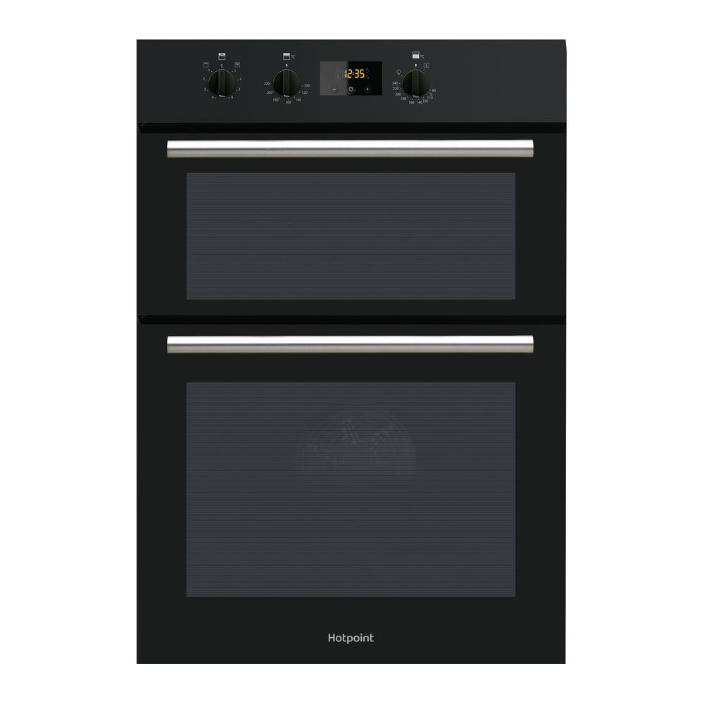 Moore Electrics Hotpoint Class 2 DD2540BL Built In Double Oven Black
