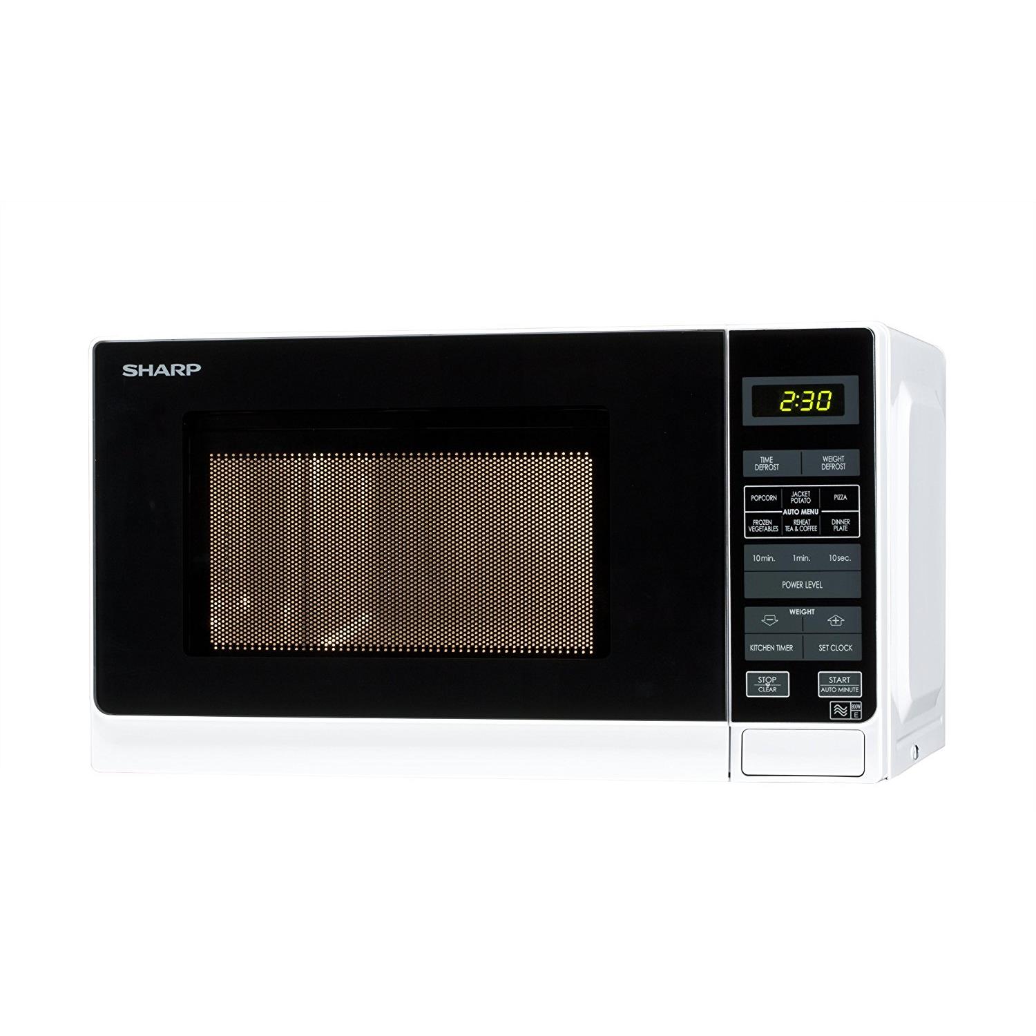 sharp r220wm 20 litre microwave