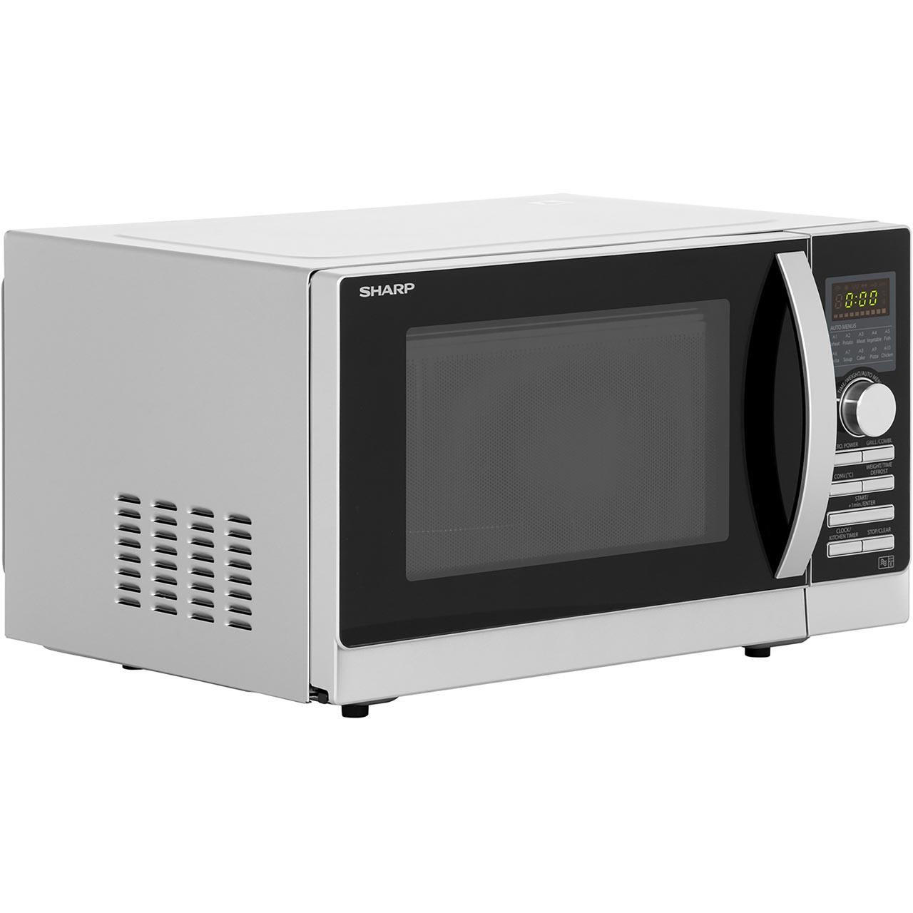 Moore Electrics Sharp R843SLM 25 Litre Combination Microwave Oven Silver