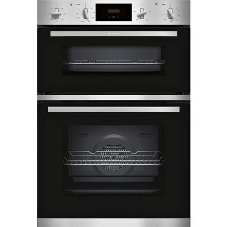 neff u1gcc0an0b built in double electric oven black